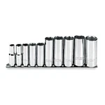 Proto J52111 Skt St, Chrm, 7/32-9/16 In, 12PT 4JW16. Fixed Price $142.89.