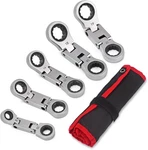 Stubby Wrenches Set Flex Head Ratcheting Double Box End. Fixed Price $35.19.