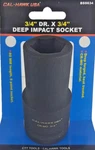 3/4" Dr. X Deep Impact Socket 6-POINT Chromium-molybdenum Cr-mo Material. Fixed Price $16.99.