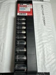 New Craftsman 9PC 3/16"-9/16" Deep Socket Set. Item 34561. Fixed Price $29.99.