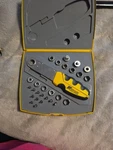 Zip Wrench Ratcheting Tool Set With Case Bits And Sockets Squeeze Action. Fixed Price $19.99.
