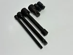 Sk Tools Usa 6PC Black Oxide Adapter Extension Set Lot, 1/2", 3/8" & 1/4 Drive. Fixed Price $44.99.