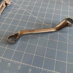 Snap-on Tools XSO2226 11/16" 13/16" Sae 60 Offset Short Box End Wrench. Fixed Price $20.76.
