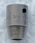 Snap On Mfim 1O1, 3/8" Drive, 5/16" Magnetic Impact Socket, Shallow, Point.. Fixed Price $22.39.