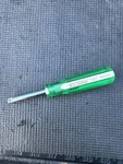 Sk Tools 40954 1/4" Green Handle Spinner Driver Usa S-k. Fixed Price $20.00.