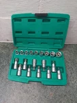 1/2 Inch Socket Wrench Set 19 Pcs For Torx Screws Wiesemann 1893. Fixed Price $29.99.