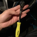 Snap-on THLXD72 1/4" Drive Hard Grip Locking Flex Ratchet Used. Fixed Price $350.00.