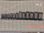 Snap On 14PC Sae 1/4 3/8 1/2 Drive Shallow Spline Socket Set 7/32" 15/16" 12PT. Fixed Price $522.49.
