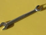 Snap On 5/8" Sae 6 Point Flare Nut Open End Line Wrench Nice. Fixed Price $12.77.