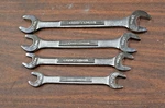 Craftsman Metric Double Open End Wrench Set 12MM-19MM Vv Made In Usa Of 4. Fixed Price $26.99.