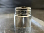 Snap On Tools F281 3/8 Dr 12PT Sae 7/8 Flank Shallow Chrome Socket Usa Vtg. Fixed Price $11.99.