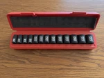 Tekton 47925 13-PIECE 3/8" 6-POINT Impact Socket Set 7-19MM Metric. Fixed Price $35.00.