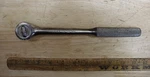 Vntg Husky Usa CS43 ,1/2" Drive X 10" Ratchet Wrench,pat. 255490,& 2981389,L K!. Fixed Price $17.99.