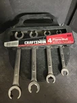 Craftsman Usa Flare Nut Wrench Set - 3/8" 7/16" 1/2" 9/16" 5/8" 11/16" 3/4" 7/8". Fixed Price $34.99.