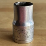 Craftsman 13MM Shallow Socket 1/2" Drive 6 Point Series 44255 Usa. Fixed Price $16.95.