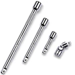 4 Piece 3/8 Inch Drive Extension Bar Set Socket. Fixed Price $11.99.