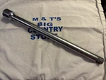 Snap-on Tools Usa 3/4" Drive 16" Locking Button Extension L122. Fixed Price $85.75.