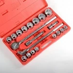 21PC. 3/4" Drive Metric Sized Large Ratchet Socket Set Tool Kit Wrench. Fixed Price $144.89.