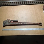 Ridgid 31035 36" Heavy-duty Straight Pipe Wrench Red. Fixed Price $65.00.