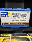 Kobalt PRO90 Ratchet 1/4" & 3/8" 42-PIECE Mechanic's Tool Set. Fixed Price $25.00.