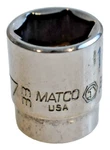 Matco Tools Usa B17M6A 17MM Metric Shallow Socket 3/8" Drive Point Chrome. Fixed Price $9.99.