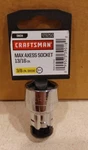 New Craftsman Max Axess Point 11/16 3/8" Drive Socket 29248. Fixed Price $9.95.
