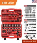 Versatile 1/4 & 3/8 Drive Socket Set - 186 Pieces For Every Auto Repair Needs. Fixed Price $227.99.