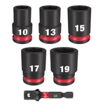 Milwaukee 49-66-7036 Shockwave 3/8" Impact Duty Drive Metric Socket Set Pc. Fixed Price $22.50.
