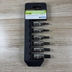 Pittsburgh Pc. Hex Bit Socket Set 3/8" Drive Sz 4, 5, 6, 7, 8, And 10MM Metric. Fixed Price $17.87.