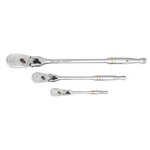 Gearwrench Pc. 1/4", 3/8", 1/2" Drive 90-TOOTH Locking Flex Head Teardrop Ratc. Fixed Price $253.28.