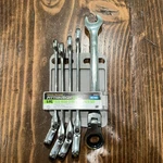 Pittsburg Pro Flex-head Combo Wrench Set 10, 12, 13, 14, 15MM Metric New. Fixed Price $32.99.