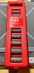 Craftsman Deep Impact Socket Set 9 Piece Metric 3/8" Drive (CMMT15883). Fixed Price $65.00.