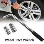 Lug Nut Wrench (17/19MM) & (21/23MM) Auto Car Brace Extendable Wheel Socket Tyre. Fixed Price $13.99.