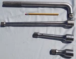 Heavy Duty Proto/snap-on Drive Elbow Handle 5686 & Extensions 5660 5661 5663. Fixed Price $39.99.