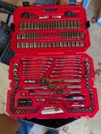 New Craftsman 189-PIECE Sae/metric Mechanics Tool Set CMMT12324 With Hard Case. Fixed Price $140.00.