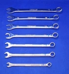 Kobalt 7 Piece Universal 12 Point Combination Wrenches Metric Chrome Usa New. Fixed Price $39.99.