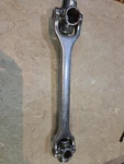 Craftsman 14277 8-IN-1 Dog Bone Wrench Sae Swivel Head Socket Tool. Fixed Price $21.24.