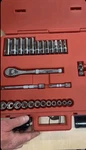 New Proto Usa Ratchet And Socket Set 29PC 3/8 Drive W/ Case Make Offer!. Fixed Price $200.00.