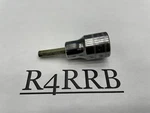 Snap-on Tools Usa New Metric 1/2" 6MM Hex Bit Chrome Socket Driver SAM6E. Fixed Price $39.95.