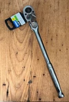 Kobalt 1/2 Quick Release Flexible Head Ratchet Tool 72-TOOTH 0337327. Fixed Price $38.00.