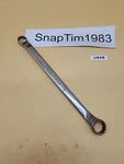 Snap-on Tools XB1618 1/2"-9/16" 12 Point Offset Box Wrench. Usa. Fixed Price $23.99.