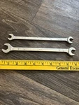 Lot Of Mac Tools Usa Open End Wrenches 3/8, 7/16, 9/16, 1/2, DD1214 DD1618. Fixed Price $27.99.