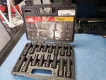 Tools MAC78537 Locking Lug Nut Master Key Set 16 Piece Black Oxide Usa. Fixed Price $100.95.