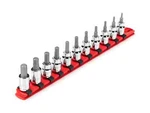 3/8 Inch Drive Hex Bit Socket Set With Rail, 11-PIECE (3-10 Mm). Fixed Price $44.99.