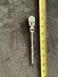 Snap On TM831, 1/4 Drive Swivel Head Ratchet See Pics .used. Fixed Price $84.00.