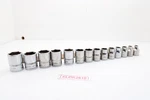 Snap-on 214FSM 6-19MM 3/8" Drive 6-POINT Piece Metric Chrome Socket Set Usa. Fixed Price $199.99.