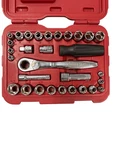 Sears Craftsman 30PC Max Axess Pass Thru Low Profile Socket Ratchet Tool Set. Fixed Price $149.00.