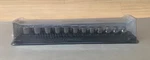 Snap On 12-PIECE Metric Shallow Socket Set 8 19MM 212FSMY. Fixed Price $224.99.