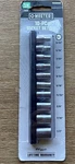 New Master Mechanic (119012) 10-PIECE 1/4" Drive Sae Socket Set. Fixed Price $6.00.
