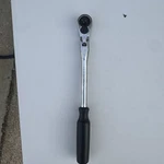 Craftsman 44836 -vt- 3/8" Ergo Flex Head Ratchet Full Polish Black Handle. Fixed Price $95.00.
